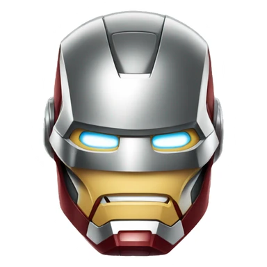 iron man showing thumbs down sticker