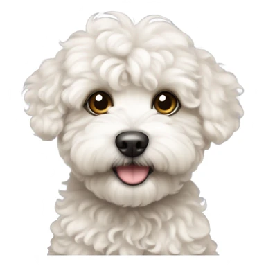 Maltipoo puppy  sticker
