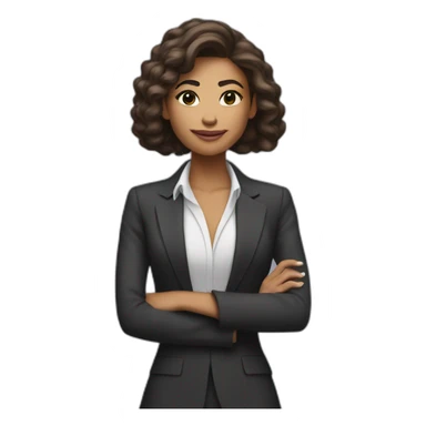 Zendaya business woman with arms sticker