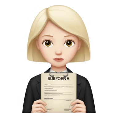 Go get a subpoena sticker