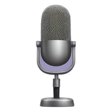 podcast mic sticker