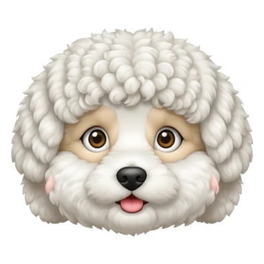 bichon sticker