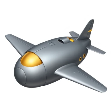 Bomb with wings sticker