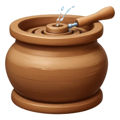 pottery wheelANt sticker