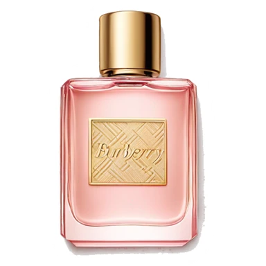 light pink burberry her perfume  sticker