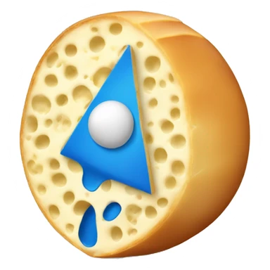 Cheese bread ball  sticker