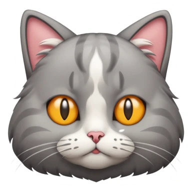 Gato com vergonha  sticker