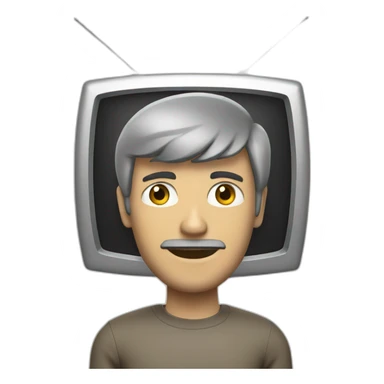 Titan tv man sticker