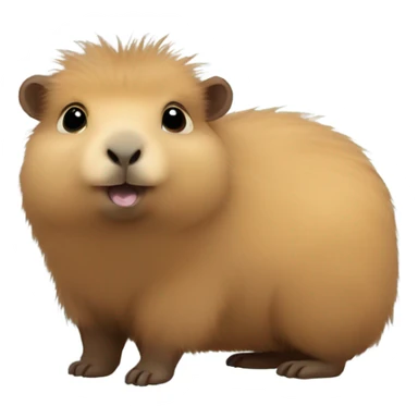 Baby capybara sticker