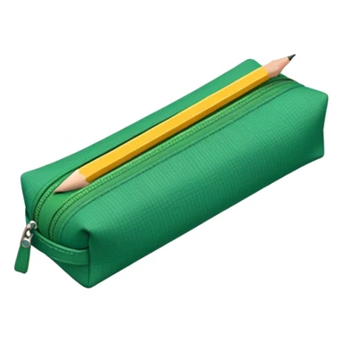 green Pencil Case sticker