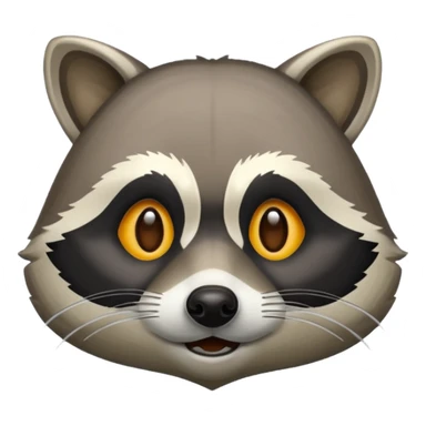 Raccoon sticker