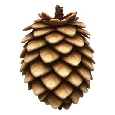 Pinecone sticker