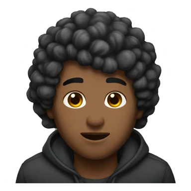 Corazón negro frio  sticker