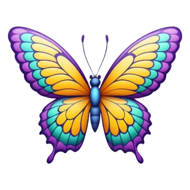 butterfly sticker