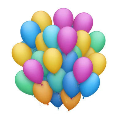 Birthday Ballons sticker