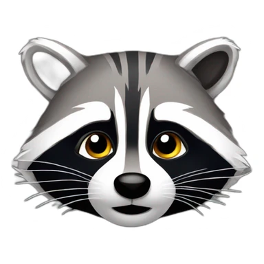 Stop racoon sticker