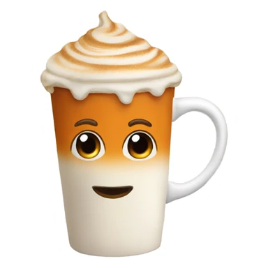 pumpkin latte sticker