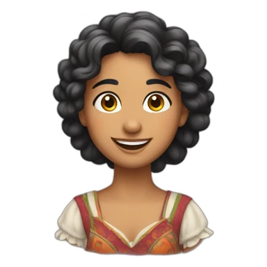 an happy gipsy sticker