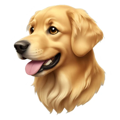 Golden retriever  sticker