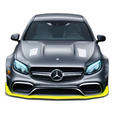 Need for Speed Heat Mercedes C63 AMG sticker
