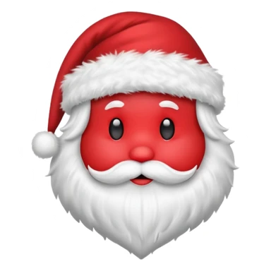 heart in a santa hat sticker