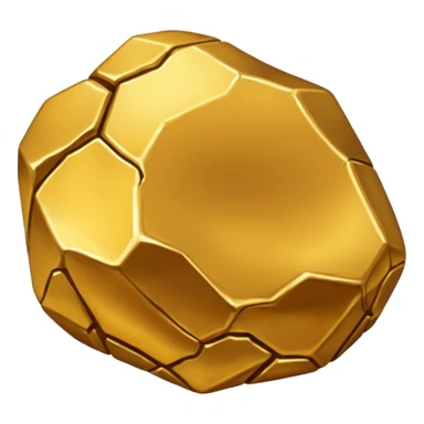 gold nugget sticker