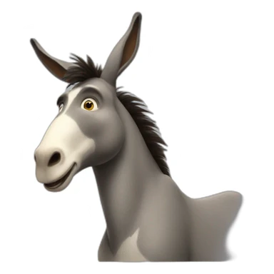 donkey in shrek sticker