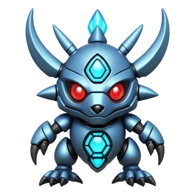  cyber-Protogen-Fakémon-Pokémon-Vernid-creature sticker