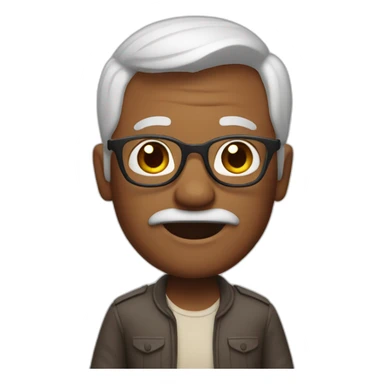 Memoji grandpa sticker