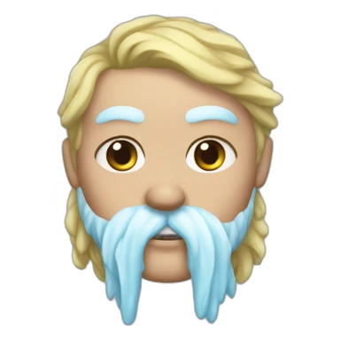 Mago de hielo sticker