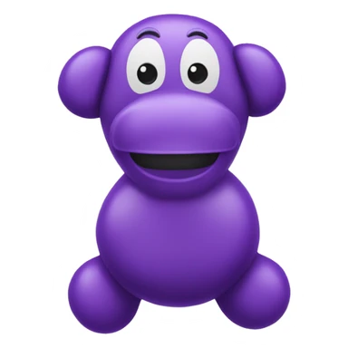 Balloon animal sticker