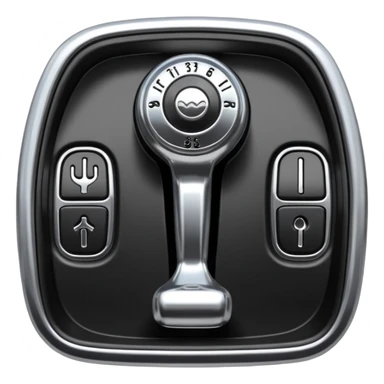 Manual transmission stick shift emoji sticker