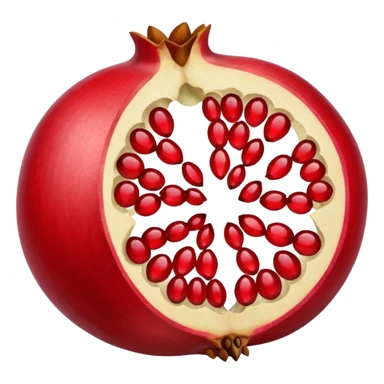 Pomegranate inside  sticker