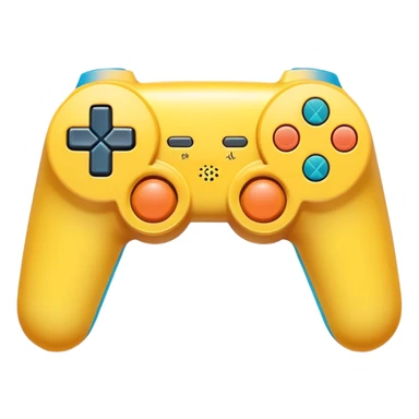 Clash of Clans aesthetic: Cinematic Playful PlayStation Move Controllers Portrait Emoji, rendered in a 3D vector-style similar to standard emojis with minimal shading and bold, simplified shapes. A compact, distinct form with signature details, softly glowing with a cutting-edge console technology charm. Simplified yet unmistakably iconic, highly detailed and consistent, glowing with a soft radiance and high shine. Stylized with a touch of technological advancement and a soft glowing outline, capturing the essence of a beloved gaming relic with a friendly, playful manner! sticker