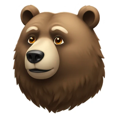 russian bear sticker