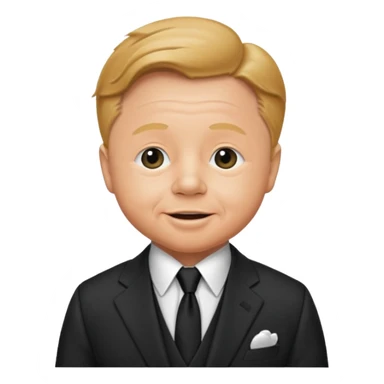 Mickey Rooney with suit sticker