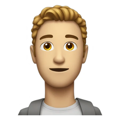 persona diciendo que no} sticker