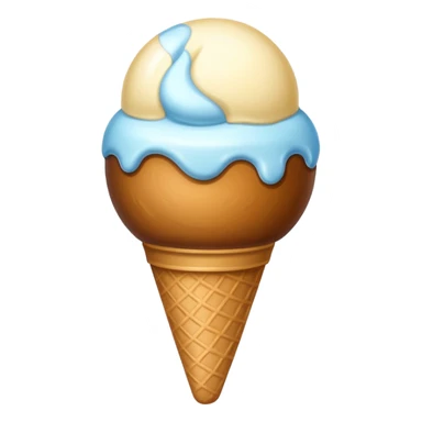Ice cream ball sticker