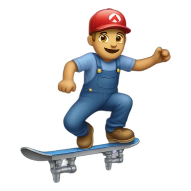 kickflip plumber sticker