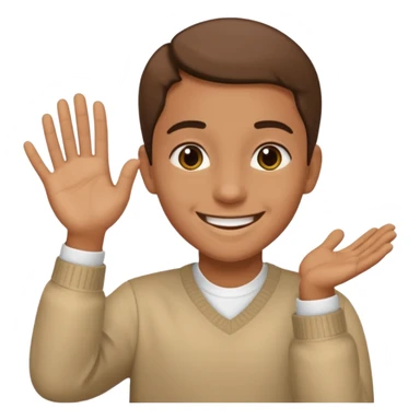 dapping up while saying "alr bet"  sticker