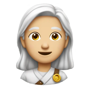 şirinler karakterlerinde gözlük takan kız bir şirine sticker