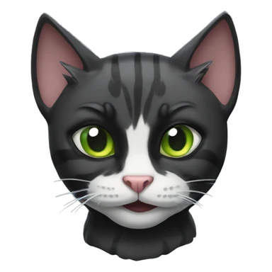 Venom cat sticker