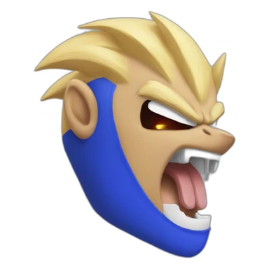 sonic choked sticker