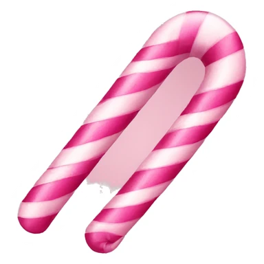 Pink candycane  sticker