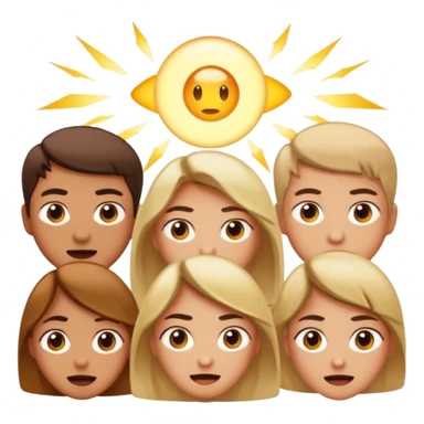 people effected by light sticker