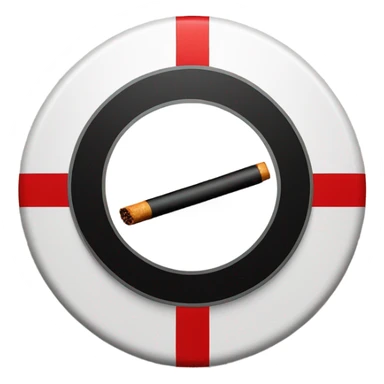 prohibited sign sticker