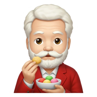 Marx ăn mochi sticker