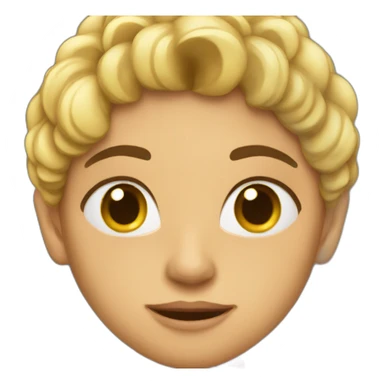 cara desafiante sticker