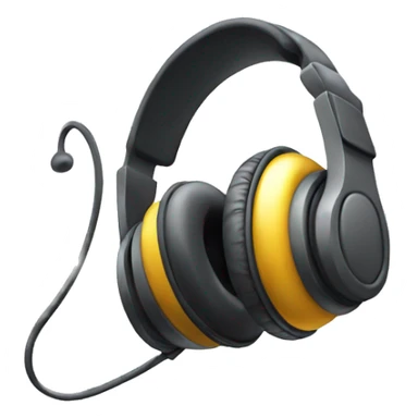 HEADPHONES WITH AIR sticker