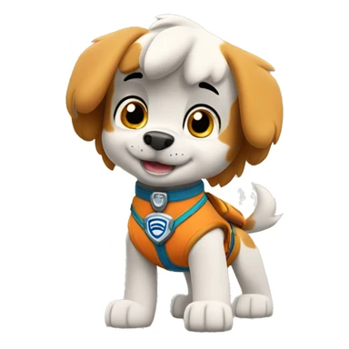 paw patrol apollo sticker